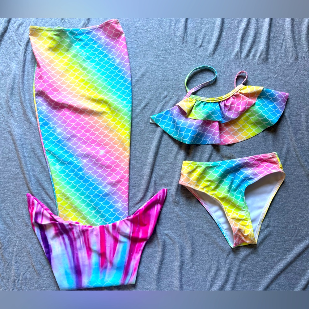 Mermaid tail swim Set